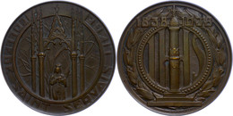 Belgien, Lüttich, Bronzemedaille (Dm. Ca. 61,10mm, Ca. 106,10g), 1935, Von L. Dupont, College Saint Servais. Av: Jungfra - Andere & Zonder Classificatie