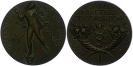 Frankreich, Bronzemedaille (Dm. Ca. 59,50mm, Ca. 107,20g), 1959, Von H. Dropsy. Av: Nackte Fortuna Von Vorn, Darum Umsch - Andere & Zonder Classificatie