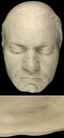 Ludwig Van Beethoven, Totenmaske (ca. 265x180mm). Kontrollierter Abguss Gebrüder Micheli Berlin. - Andere & Zonder Classificatie