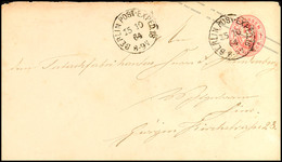 "BERLIN POST-EXP.18 15 10 64" - K1, KBHW 441 A (90 Punkte), Klar Auf GS-Umschlag 1 Sgr. Als Ortsbrief, Katalog: U26A BF - Autres & Non Classés