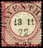 "BAYENTHAL 18 11 72" - K2, OPD Köln, Zentrisch Klar Kopfstehend Auf Kabinettstück 1 Gr., Katalog: DR19 O - Sonstige & Ohne Zuordnung