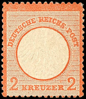 2 Kreuzer Kleiner Schild, Ziegelrot, In Frischer Lebhafter Farbe, Bestens Zentrisch Geprägt Und Gut Gezähnt, Tadellos Po - Other & Unclassified