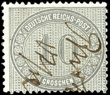 10 Gr. Mit Federzug, Gute Zähnung, Pracht, Mi. 250,--, Katalog: 12 Federz. - Other & Unclassified