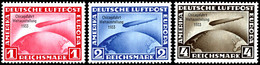 1-4 M. Chicago-Fahrt Komplett Ungebraucht, Geprüft Schlegel D. BPP, Mi. 1.200.-, Katalog: 496/98 * - Andere & Zonder Classificatie