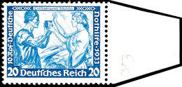 20 Pfg. Wagner, Gezähnt K14, Postfrisch, Fotoattest Schlegel D. BPP, Mi.1000,-, Katalog: 505B ** - Andere & Zonder Classificatie