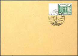 24 + 76 Pfg. Briefmarkenausstellung Berlin Mit Ersttagssonderstempel "BERLIN 28.3.1940" Auf Blancoumschlag, Mi. 200.-, K - Andere & Zonder Classificatie