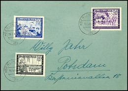 6 Pfg. Bis 24 Pfg. Kameradschaftsblock Je Mit Ersttag-Stempel BERLIN SW 68 Vfs 19.5.41 Auf 2 Pracht-FDC, Mi. 600,- Kursi - Andere & Zonder Classificatie