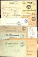 1898 - 1918, 12 Markenlose Dienstbriefe Mit Diversen "Frei"-Vermerken Und -stempeln, Interessante Partie  BF - Sonstige & Ohne Zuordnung