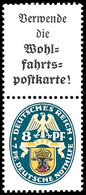 A1+8 Pfg.., Nothilfe 1928, Senkrechter Zusammendruck Postfrisch, Mi. 900,-, Katalog: S60 ** - Andere & Zonder Classificatie