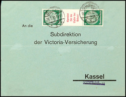 6+A5+6 Pf. Hindenburg 1934, Portorichtige Einzelfrankatur Auf Brief (gefaltet) Von GIEßEN 26.7.35 Nach Kassel, Mi. 320,- - Andere & Zonder Classificatie