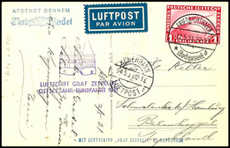 1931, Ostseejahr-Rundfahrt, Auflieferung Kopenhagen, Karte, Datiert Kbhg. 2.5.31 Mit Beiden Nebenstempeln (u.a. AFSENDET - Other & Unclassified