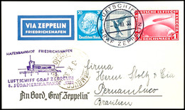 1933, 8.  Südamerikafahrt, Bordpostkarte Der Rückfahrt., Katalog: 235Ac BF - Sonstige & Ohne Zuordnung