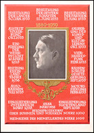 1939,1889-1939, Color Portraitkarte Nr. G2 Zum 50. Geburtstag Abb. A. Hitler, Verlag Photo Hoffmann/München, Tadellos Un - Andere & Zonder Classificatie