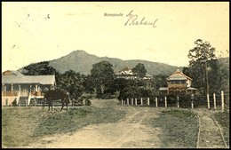 NAMANULA, Farbige AK Mit 5 Pfg Kaiseryacht, Stempel RABAUL (DNG) 13.5.14, Nach Hengersberg/Bayern, Katalog: 8 BF - Sonstige & Ohne Zuordnung