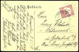 DARESSALAM A 8 1, 1910 Ohne Jahreszahl, Klar Auf Ansichtskarte Uluguru Mit 7½ Heller Nach Bodenbach/Österreich, Bedarf,  - German East Africa