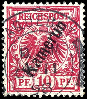 PAQUEBOT LIVERPOOL OC 11 98, Zentrisch Auf Kamerun 10 Pfg Krone/Adler, Tadellos, Kabinett, Seltener Stempel, Gepr. Pauli - Kameroen