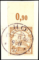 HO 9 11 07, Klar Und Zentrisch Auf Briefstück 3 Pf. Schiffszeichnung, Katalog: 7 BS - Togo