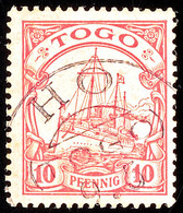HO 9 5  Klar Auf 10 Pf. Schiffszeichnung, Katalog: 9 O - Togo