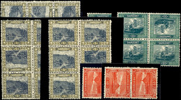 7 Verschiedene Kehrdruckpaare Tadellos Postfrisch: 53A Kdr II-IV, 55A Kdr I+II (beide Mit Fotokurzbefund Geigle BPP), 59 - Andere & Zonder Classificatie