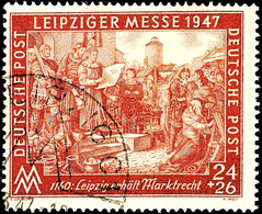 24+26 Pf Leipziger Messe In Type IE Tadellos Gestempelt, Fotobefund Andreas Schlegel BPP: "Die Erhaltung Ist Einwandfrei - Andere & Zonder Classificatie