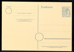 12 Pfg GS-Postkarte Arbeiter, Markant Weit Nach Rechts Und Zugleich Leicht Schief Stehender Wertstempel, Der Wertstempel - Andere & Zonder Classificatie