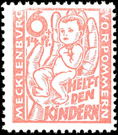 6+14 Und 12+28 Pf Kinderhilfe In B-Farbe Je Tadellos Postfrisch Und Tiefst Gepr. Kramp BPP, Mi. 240,--, Katalog: 26b+28b - Andere & Zonder Classificatie