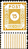 15 Pf Postmeisterzähnung Coswig Type II In B-Farbe Tadellos Postfrisch, Tiefst Gepr. Zierer BPP, Mi. 600,--, Katalog: 47 - Andere & Zonder Classificatie