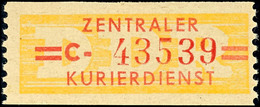 (20 Pf) In Billetform Von Cottbus Tadellos Postfrisch, Mi. 150,--, Katalog: 17C ** - Sonstige & Ohne Zuordnung