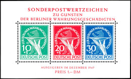 Währungsblock Tadellos Postfrisch, Tiefst Gepr. Schlegel BPP, Mi. 950,--, Katalog: Bl.1 ** - Andere & Zonder Classificatie