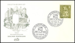 1 M. Stadtbilder Mit Sonderstempel Auf Illustriertem FDC, Mi. 600.-, Katalog: 153FDC BF - Other & Unclassified