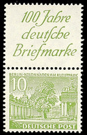 100 J. Dt. Briefmarke, Senkr. Zusammendr., Nahezu Postfrisch, Katalog: S3 * - Other & Unclassified