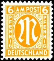 4-25 Pfg., Probedrucke Auf Papier X, Gezähnt L11, Postfrisch, Fotoattest Schlegel A. BPP, Mi. 1.850.-, Katalog: 18/28PII - Andere & Zonder Classificatie