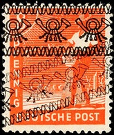 8 Pfg Bandaufdruck, Einmal Normal, Einmal Diagonal, Postfrisch Gepr. Schlegel BPP, Mi. 180,-, Katalog: 38IDDF ** - Other & Unclassified