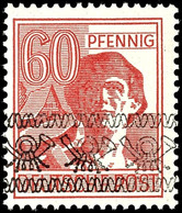 60 Pf. Braunkarmin, Tadellos Postfrisch, Gepr. Schlegel BPP, Mi. 110,-, Katalog: 49Ia ** - Other & Unclassified