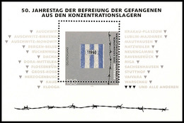 Blockausgabe "50 Jahrestag Der Befreiung Der Gefangenen Aus Den Konzentrationslagern", Verzähnt, Postfrisch, Katalog: Bl - Andere & Zonder Classificatie