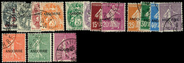 Kurzsatz 1/2 C. Bis 75 C., Tadellos, Mi. 212,--, Katalog: 1/15 O - Andere & Zonder Classificatie