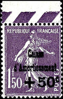 1930, 40 Cent - 1,50 Staatsschuldentilgungskasse, Postfrisch Vom Oberrand (dort Falzspur), Mi. 250,-, Katalog: 252/54 ** - Other & Unclassified