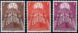 1957, 2 - 4 Fr. Europa CEPT, 3 Werte Komplett, Tadellos Postfrisch, Unsigniert, Mi. 200.-, Katalog: 572/74 ** - Sonstige & Ohne Zuordnung