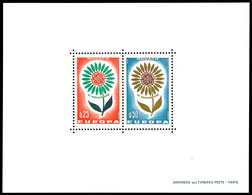 1964, Sonderdruck In Blockform, 0,25 Und 0,50 Fr. Europa, Tadellos Postfrisch, Diese Sonderdrucke Waren Nicht Frankaturg - Other & Unclassified