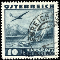 Flugpost 1935, Endwert 10 S. Mit Rundstpl. Aus EBREICHSD(ORF), Tadellos, Mi. 160,--, Katalog: 612 O - Andere & Zonder Classificatie