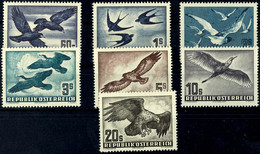 60 Gr. - 20 S, Vögel Komplett Postfrisch, Mi. 332,-, Katalog: 955/56,968,984/87 ** - Andere & Zonder Classificatie