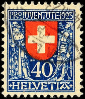 40 C. Pro Juventute 1923, Tadellos Gestempelt, Mi. 65.-, Katalog: 188 O - Sonstige & Ohne Zuordnung