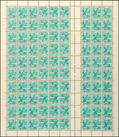 5 Rp. Landschaften 1937, Kpl. Markenheftchenbogen Mit Senkr. Gezähntem Zwischensteg Und Glatter Gummierung, Postfrisch,  - Booklets