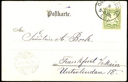 LANDWIRTSCHAFT, 1900, Gruss Aus Den Bergen, Gelaufene Color Karte, Gelaufen, Tadellos  BF - Andere & Zonder Classificatie