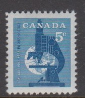 Canada Sc 376 1958 International Geophysical Year,mint Hinged - America Del Nord