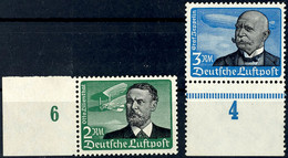 2 Und 3 M. Flugpost Höchstwerte, Tadellos Postfrisch, Mi. 350.-, Katalog: 538/39x ** - Other & Unclassified