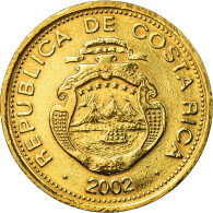 Monnaie, Costa Rica, 10 Colones, 2002, SPL, Laiton, KM:228.2 - Costa Rica