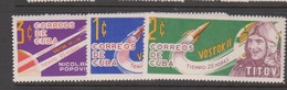 Cuba Sc 775-7 1963 Soviet Space Flights,mint Hinged - North  America