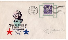 (R12) SCOTT 904 - EXPOSITION STATION POSTMARK - LOUISVILLE - YANKEE DOODLE - 1945. - Lettres & Documents