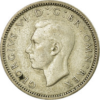 Monnaie, Grande-Bretagne, George VI, 6 Pence, 1944, TB+, Argent, KM:852 - H. 6 Pence